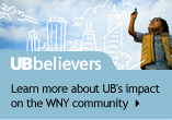 UB Believers: Learn more about UB's impact on the WNY community 